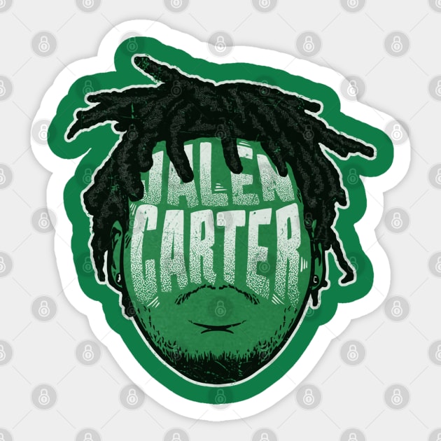 Jalen Carter Philadelphia Player Silhouette Sticker by danlintonpro